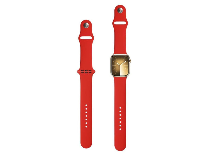 Lippa Apple Watch Silicone strap 42/44/45/49 - Red