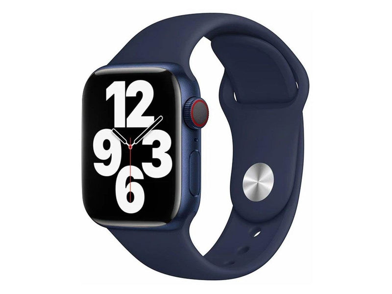 Lippa Apple Watch Silicone strap 42/44/45/49 - Navy Blue