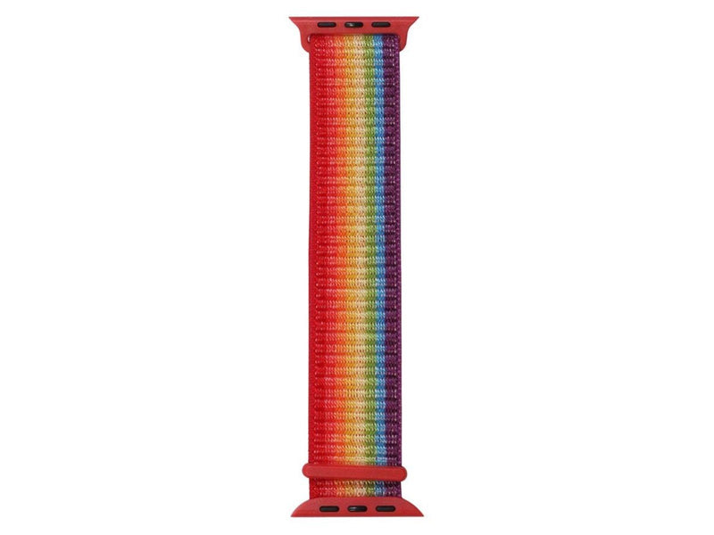 Lippa Apple Watch LGBT+ nylon strap 38/40/41 - Rainbow colors