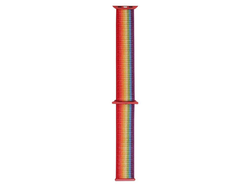 Lippa Apple Watch LGBT+ nylon strap 38/40/41 - Rainbow colors
