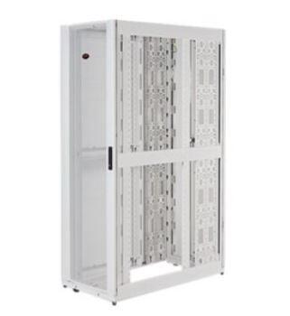 APC NetShelter SX, Server Rack Enclosure, 48U, Shock Packaging, 2000 lbs, White, 2258H x 600W x 1200D mm (AR3307W)