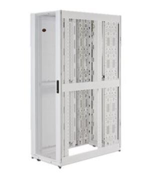 APC NetShelter SX, Server Rack Enclosure, 48U, Shock Packaging, 2000 lbs, White, 2258H x 600W x 1200D mm (AR3307W)