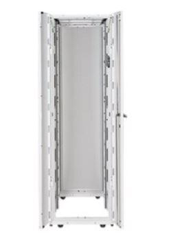 APC NetShelter SX, Server Rack Enclosure, 48U, Shock Packaging, 2000 lbs, White, 2258H x 600W x 1200D mm (AR3307W)