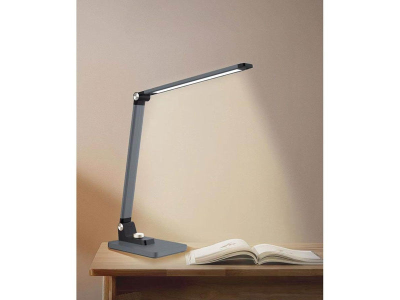 Lippa LED slim aluminum desk lamp - Silver