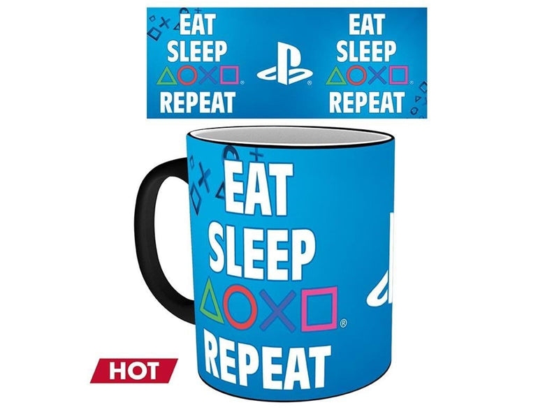 ABYstyle - PLAYSTATION - Heat Change - Eat Sleep Repeat - Becher