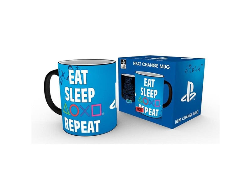 ABYstyle - PLAYSTATION - Heat Change - Eat Sleep Repeat - Becher
