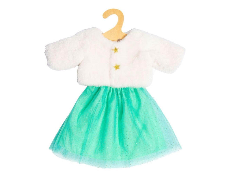 Heless Doll's Jacket Plush with Skirt 28-35 cm