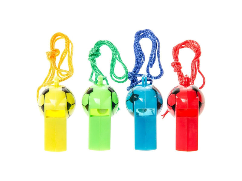 LG-Imports Football Whistle on Cord (Assorted)