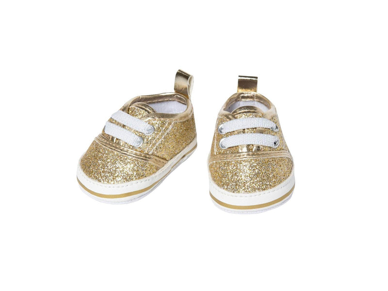 Heless Doll sneakers Glitter Gold 30-34 cm