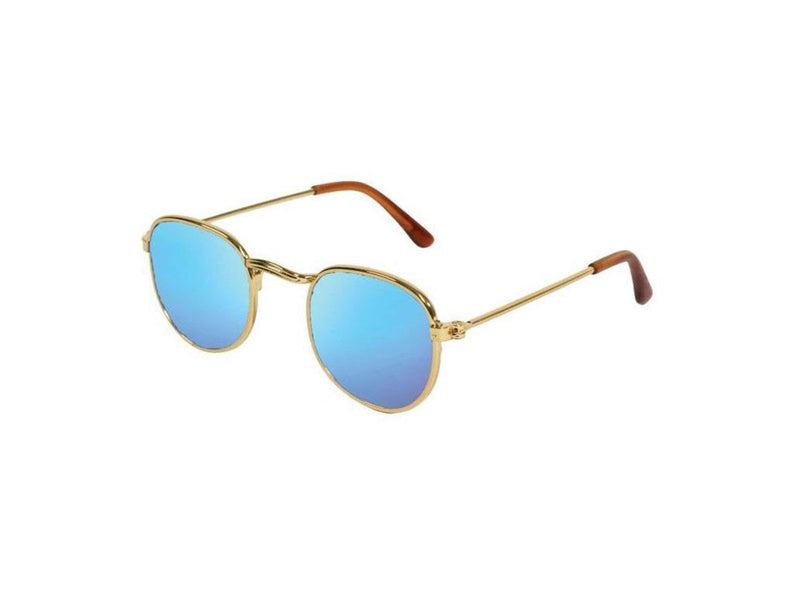 Heless Doll Sunglasses Gold Blue Mirrored