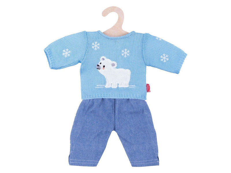 Heless Dolls Jeans with Polar Bear Sweater 28-35 cm