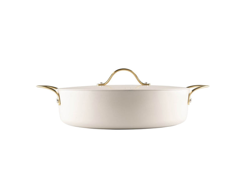 Heirol Royal Pearl Low Casserole with Lid (4.1L 28 cm)