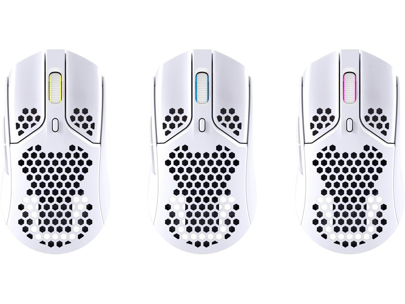 HyperX Pulsefire Haste Wireless - Gaming Maus (Weiß)