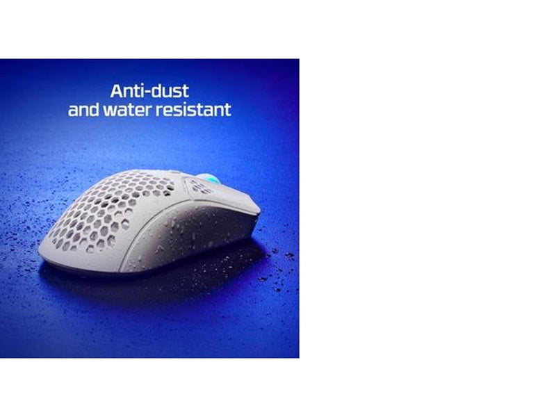 HyperX Pulsefire Haste Wireless - Gaming Maus (Weiß)
