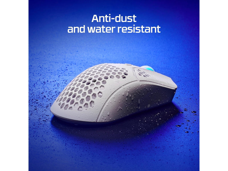HyperX Pulsefire Haste Wireless - Gaming Maus (Weiß)