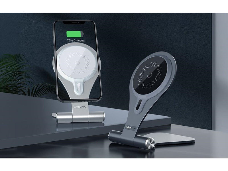 Nillkin Wireless Charging Stand  (Mystic Silver)