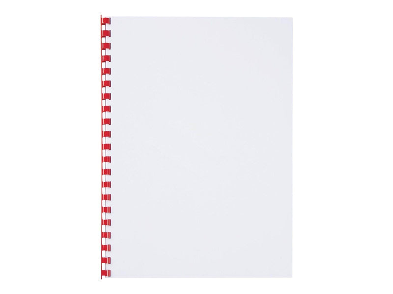 GBC CombBind™ Plastikbinderücken A4 10 mm Rot - Plastic binding comb