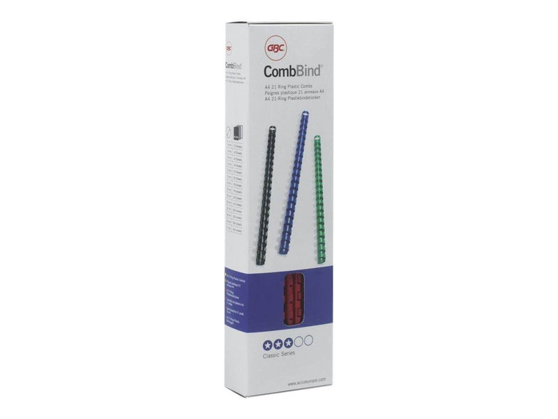 GBC CombBind™ Plastikbinderücken A4 6 mm Rot - Plastic binding comb