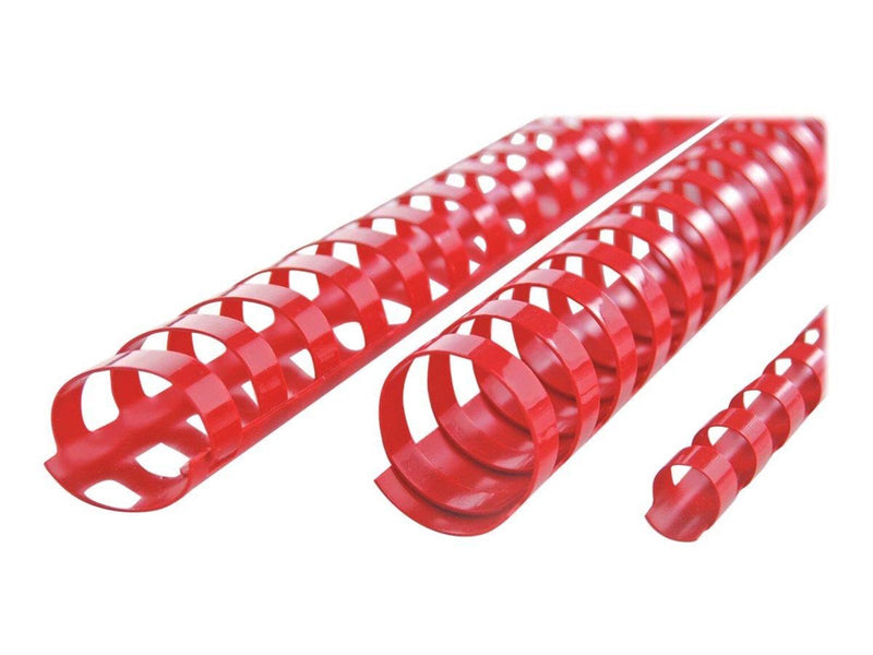 GBC CombBind™ Plastikbinderücken A4 6 mm Rot - Plastic binding comb