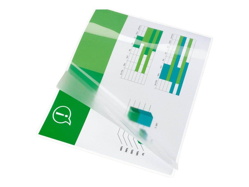 GBC Lam Pouch - 25-pack - glossy - 216 x 303 mm - lamination pouches