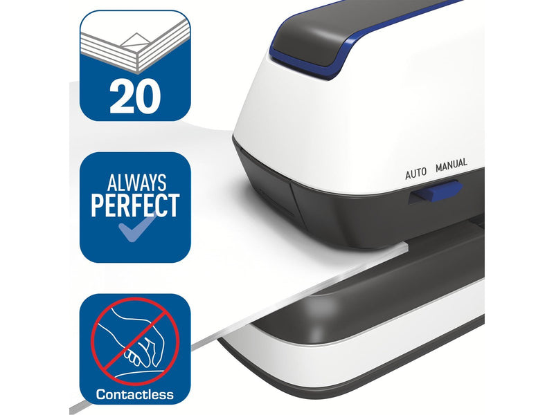 Rexel Elektrisches Heftgerät Optima 20E kontaktlos