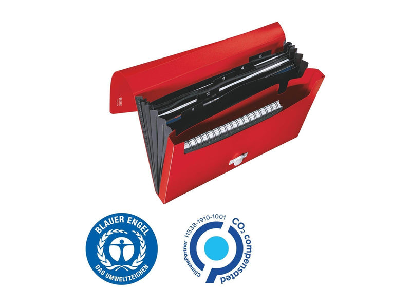 Leitz  Recycle Projektmappe, klima-kompensiert Rot
