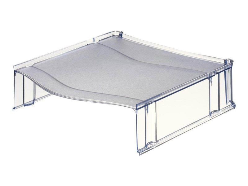 Leitz Plus - letter tray riser - transparent grey