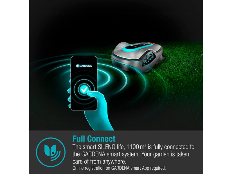 Gardena  Mähroboter smart SILENO life, 1100 m²