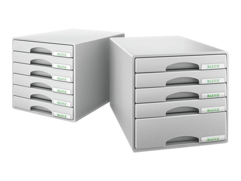 Leitz  Plus Schubladenbox Grau