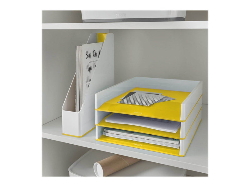 Leitz  WOW Stehsammler Duo Colour Gelb
