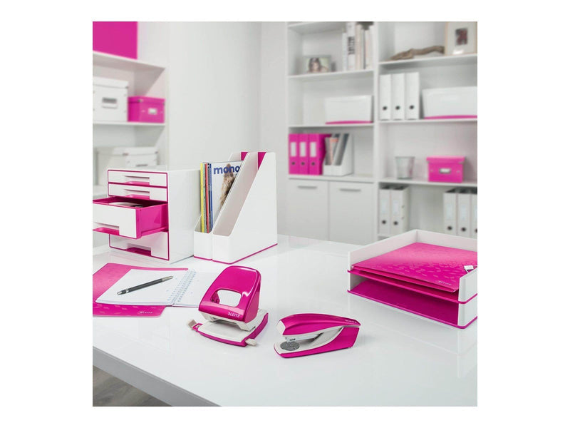 Leitz  WOW Stehsammler Duo Colour Pink