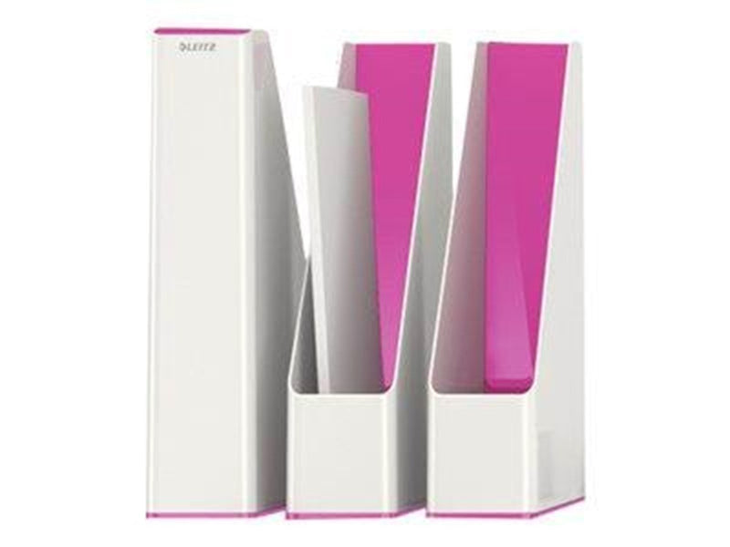 Leitz  WOW Stehsammler Duo Colour Pink