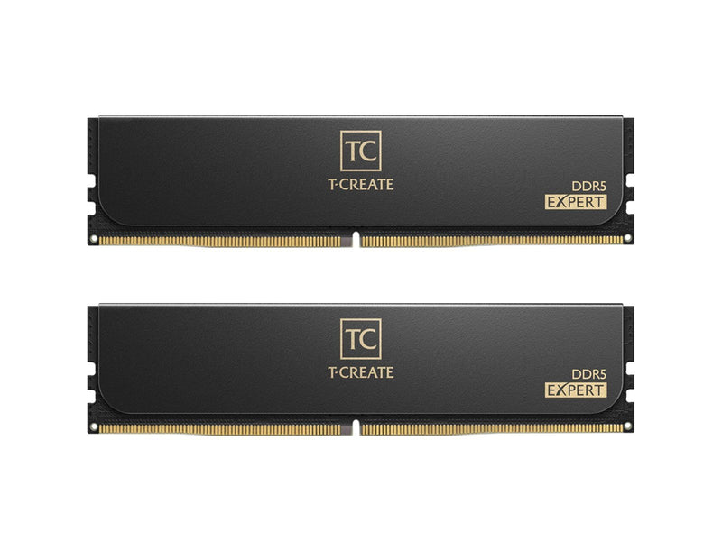 Team Group T-Create Expert DDR5-6000 - 32GB - CL38 - Dual Channel (2 pcs) - AMD EXPO & Intel XMP - Schwarz