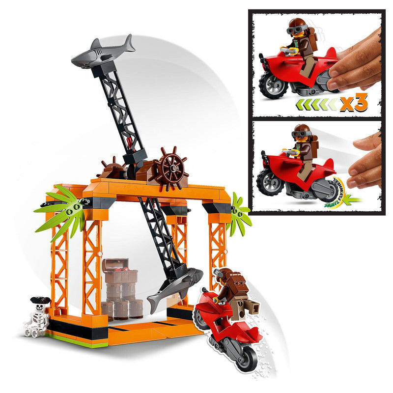 LEGO® City Haiangriff-Stuntchallenge 60342