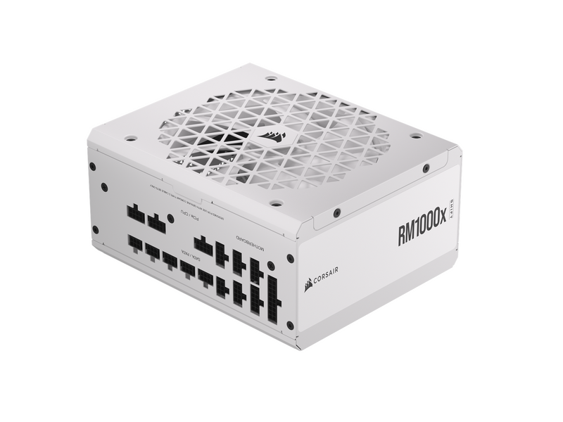 Corsair RM1000X SHIFT White Netzteile - 1000 Watt - 140 mm - ATX 3.0 - 80 Plus Gold zertifiziert