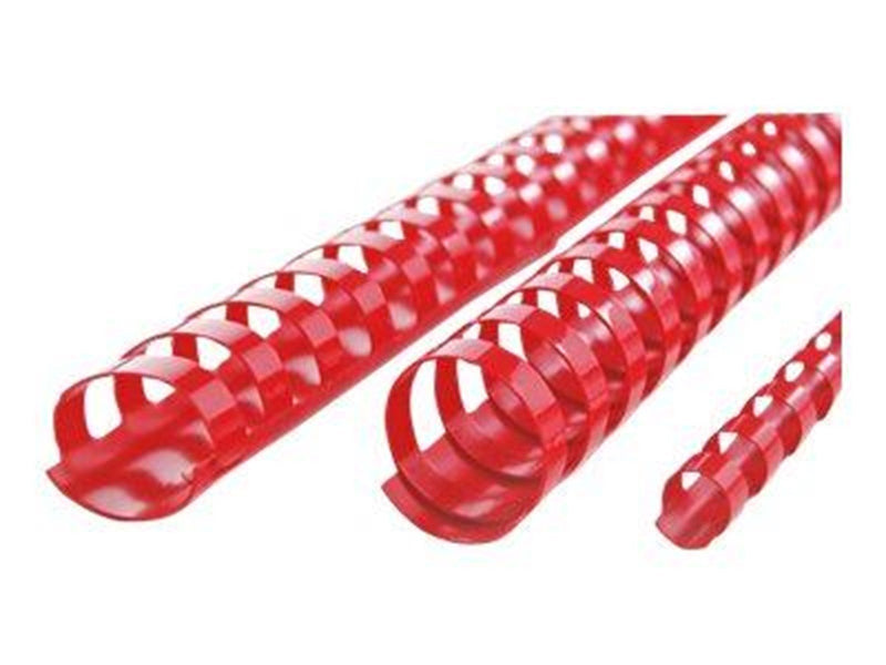 GBC CombBind™ Plastikbinderücken A4 16 mm Rot - Plastic binding comb