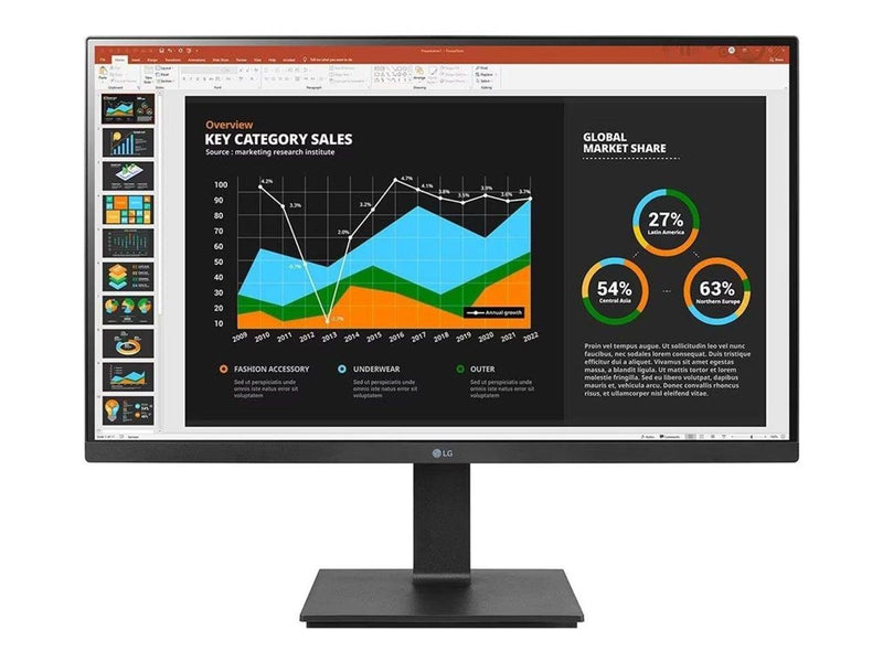 27" LG 27BQ75QB-B - 2560x1440 - IPS - HDR10 - USB-C