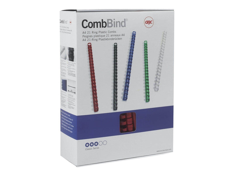GBC CombBind™ Plastikbinderücken A4 51 mm Weiß - Plastic binding comb