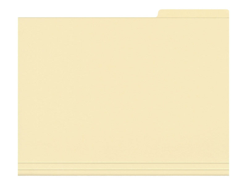 Esselte - file folder - for A4 - tabbed - yellow