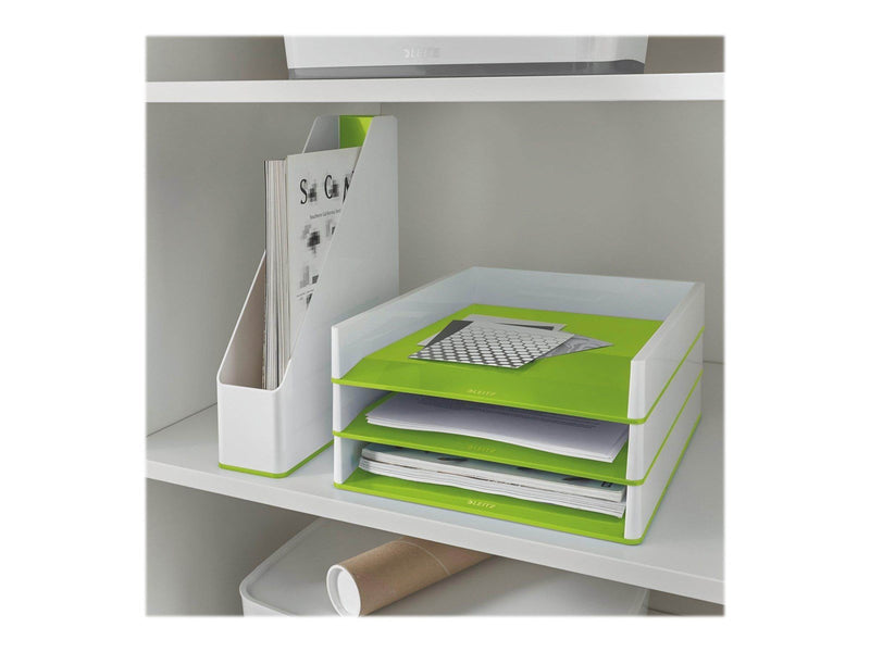 Leitz  WOW Stehsammler Duo Colour Grün