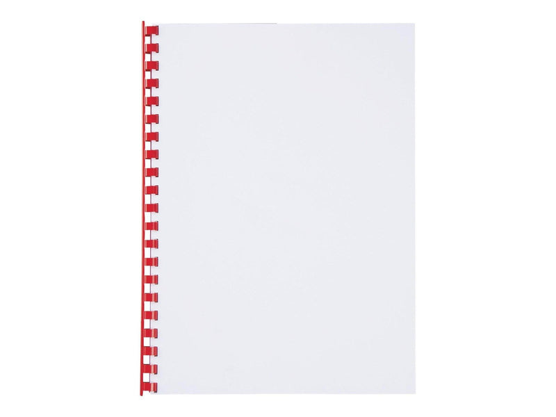 GBC CombBind™ Plastikbinderücken A4 12 mm Rot - Plastic binding comb
