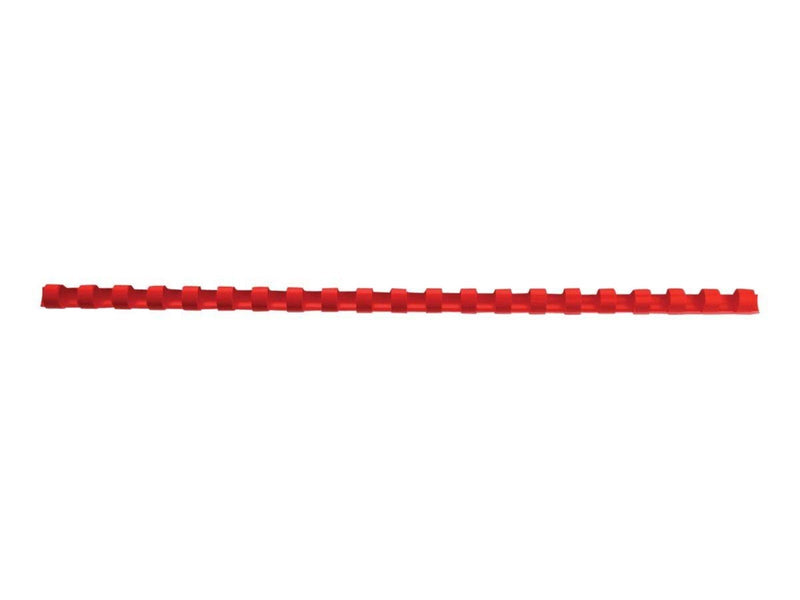 GBC CombBind™ Plastikbinderücken A4 12 mm Rot - Plastic binding comb