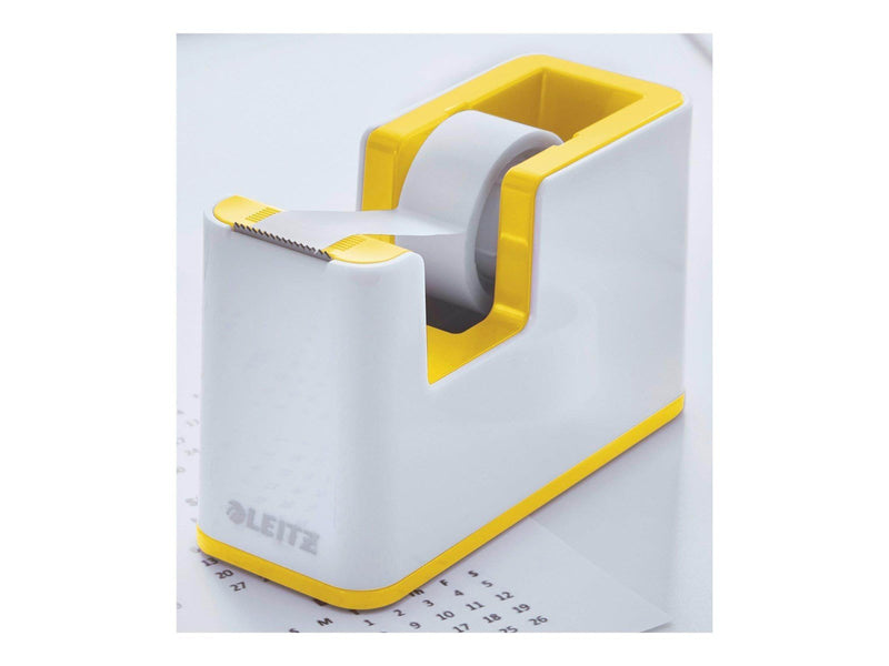 Leitz  WOW Klebeband-Tischabroller Duo Colour Gelb