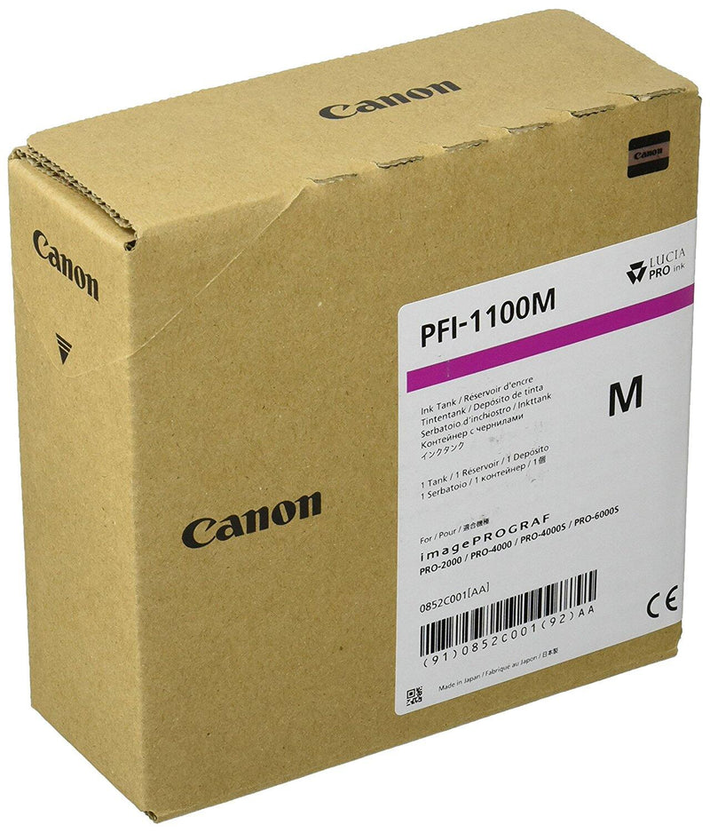 Canon Original PFI-1100M Druckerpatrone - magenta (0852C001)