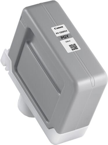 Canon Original PFI-1300PGY Druckerpatrone - grau hell 330ml