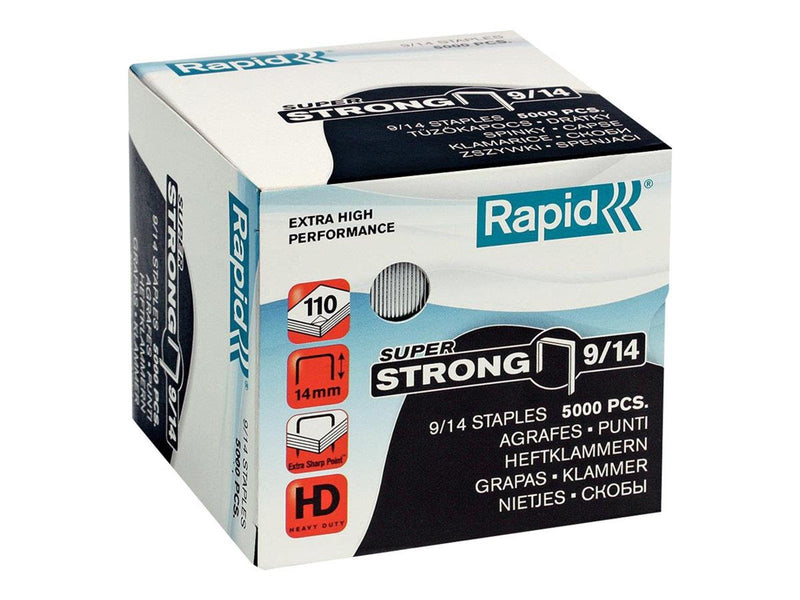 Rapid Super Strong - staples - 9/14 - 14 mm - pack of 5000
