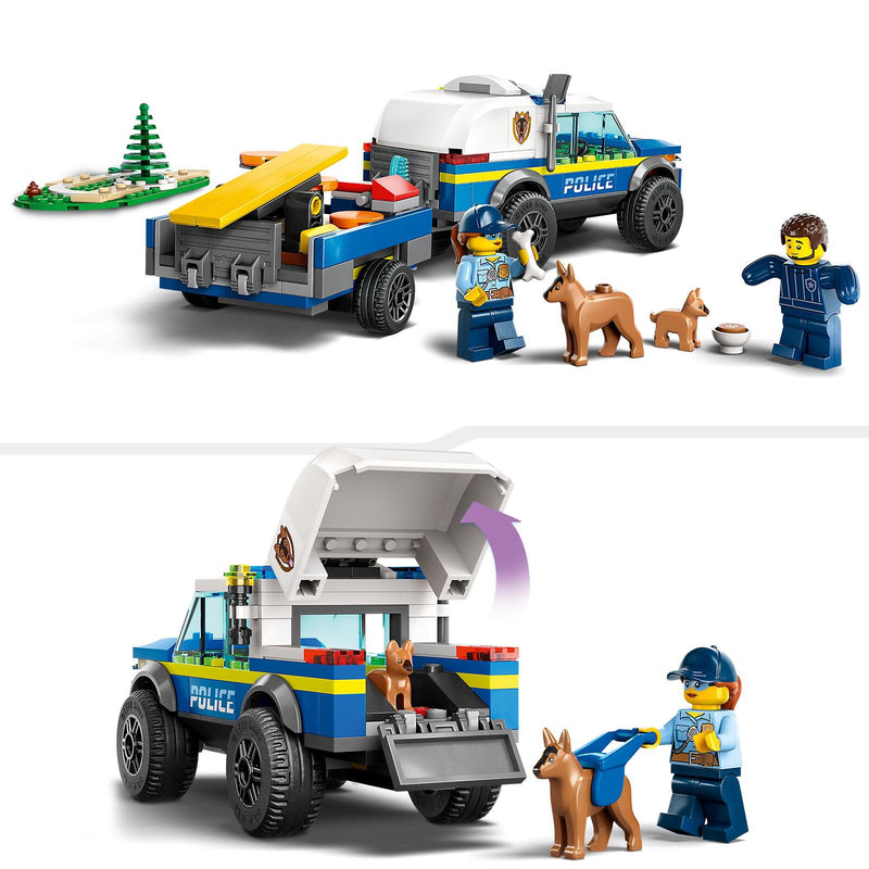LEGO® City Mobiles Polizeihunde-Training 60369
