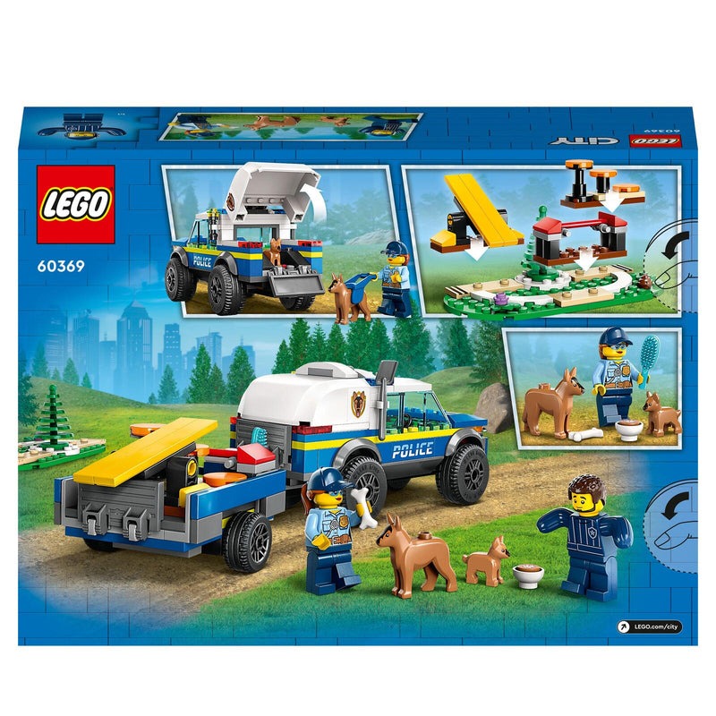 LEGO® City Mobiles Polizeihunde-Training 60369