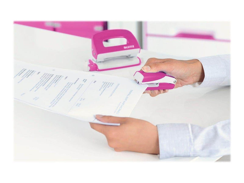 Leitz  NeXXt WOW Mini-Heftgerät (Metall) Pink