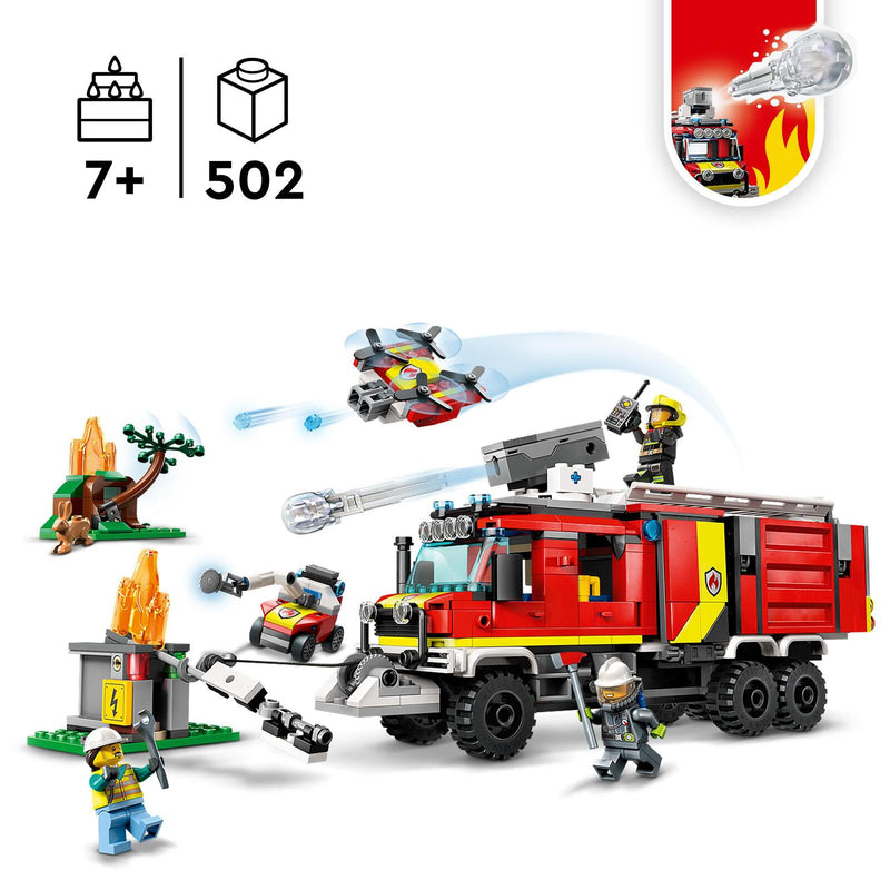 LEGO® City Einsatzleitwagen der Feuerwehr 60374